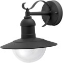 Fenjer zidna lampa Imperial 1xE27 Crna IP44 240x270mm