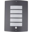 Spoljna zidna lampa Morro 1xE27 senzorom IP44 Antracit