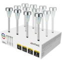 Bastenska lampa solarna 40cm IP44 Celicna mozaik RGB PAK-12