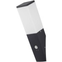 Spoljna zidna lampa Panama 1xE27 senzorom IP44 Crna