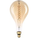 LED Filament Jumbo Rialto Amber 8W 160x320mm 500lm E27 2400K