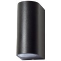 Spoljna zidna lampa Alega 2xGU10 IP44 Crna