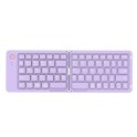 MEETION BTK001 SKLOPIVA, PUNJIVA BEŽ.Tastatura, LJUBIČASTA