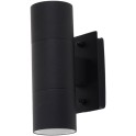 Spoljna zidna lampa Terra 2xGU10 IP44 Crna
