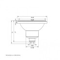 LED SIJALICA AR111 GU10 12W WW TOPLO BELA DIMABILNA BBLINK
