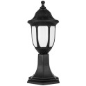 Fenjer stubna lampa Mateo-S 1xE27 Crna IP44 190x427mm