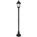 Fenjer stubna lampa Mateo-XL 122cm 1xE27 Crna IP44