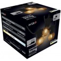 Spoljasnnja nizajuca LED lampa5m WW braon zica
