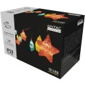 LED 10 Bozicni venac Zvezde u boji IP20 1.65m 2xAA