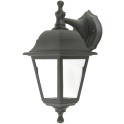Fenjer zidna lampa Blake-D 1xE27 Crna IP44 150x350mm