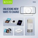 Bavin bežični punjač 3u1 Magnetic bela - PC962