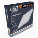 LED panel 24W nadgradni 6500K kockasti Vista light