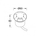 SPOLJNA PODNA LED LAMPA 1W WW TOPLO BELA JM 4816 IP67 BBLINK