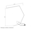 PODNA LAMPA LED 14W WW DIM ARIA 42 BBLINK