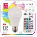 LED Smart sijalica i kontroler A60 806lm 9.7W RGB+W 2700K