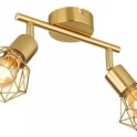 SPOT LAMPA 2XE14 XARA GOLD 54802GB 2 GLOBO