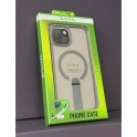 iPhone 15 Bavitel MagSafe sa naslonom siva