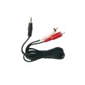 GSC AUDIO Kabl 3.5MM NA 2 RCA MUŠKI, 1,5M