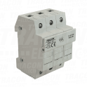 Cilindricno postolje osiguraca 32A. 10x38mm Un=230V/400V 3P