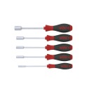 Odvijac garnitura 341K5 c-c  5pcs nasadni kjlucevi mehan.