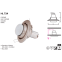 HL734 Spot lampa matchrom ugradni R50 E14