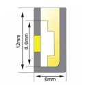 LED TRAKA NEON 12W/M  24V 120 NW PRIRODNO BELA IP67