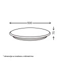 LED PLAFONJERA SA DALJINSKIM 24 48W CCT VESTA 663 BBLINK