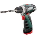 Metabo PowerMaxx BS Basic Aku. bušilica, 2 x 2.0Ah baterija + punjač