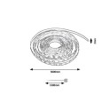 LED TRAKA RGB 19W 5m IP44 SET 79022 RABALUX