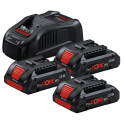 Bosch Starter Set 18V akumulator ProCORE 3 x 4.0Ah + punjač GAL 1880 CV