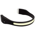 LED naglavna punjiva lampa 5W 1200mAh crna IP54