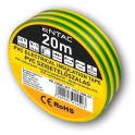 Izolir traka 20m 0.13x15mm zuto-zelena