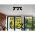 SPOT LAMPA 3XGU10 CRNI ROBBY GLOBO
