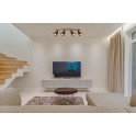 SPOT LAMPA 4XE27 GUNTHER 1466S 4 GLOBO