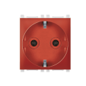 Prikljucnica dvopolna nerastavna EXP 2M. crvena 74101.4
