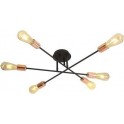 Spot lampa Avante 6xE27 crna-bakar