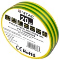 Izolir traka 20m 0.18x19mm zuto/zelena deblja