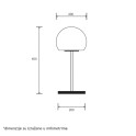 STONA LED LAMPA 7W WW ARIA 58 BBLINK