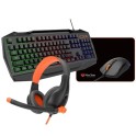 MEETION C490 GEJMERSKI SET 4U1: TASTATURA, HP SLUŠALICE, MIŠ, PODLOGA