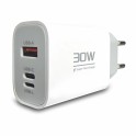 Bavitel punjač 30W Usb A/Type C/IOS + kabl Type C/Lightning bela  KeKe-PD004