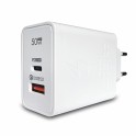 Bavitel punjač 50W Usb A+ Type C bela  KeKe-PD002