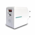 Bavitel punjač 66W Usb A+ Type C bela  KeKe F012 / WUW-T66