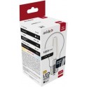 LED White filament lopta 8.5W E27 WW 2700K