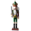 Krcko Orascic drvena figura 1 komad 300mm sa macem zeleni