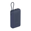 Xiaomi Power Bank 20000mAh 33W sa kablom Type C plava