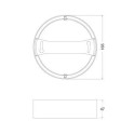 NADGRADNI RAM ZA LED PANEL DN165 IP44 LEDVANCE