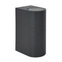 M952010 C CRNA 2XGU10 bastenska lampa zidna Mitea lighting