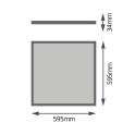 NADGRADNI LED PANEL 600x600 35W 4200lm NW 4000K LEDVANCE