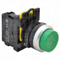 Istaknuti taster zeleno1×NO. 5A/230V AC-15. IP65