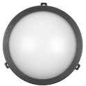 LED lampa okrugla 12W 4000K IP54 crna